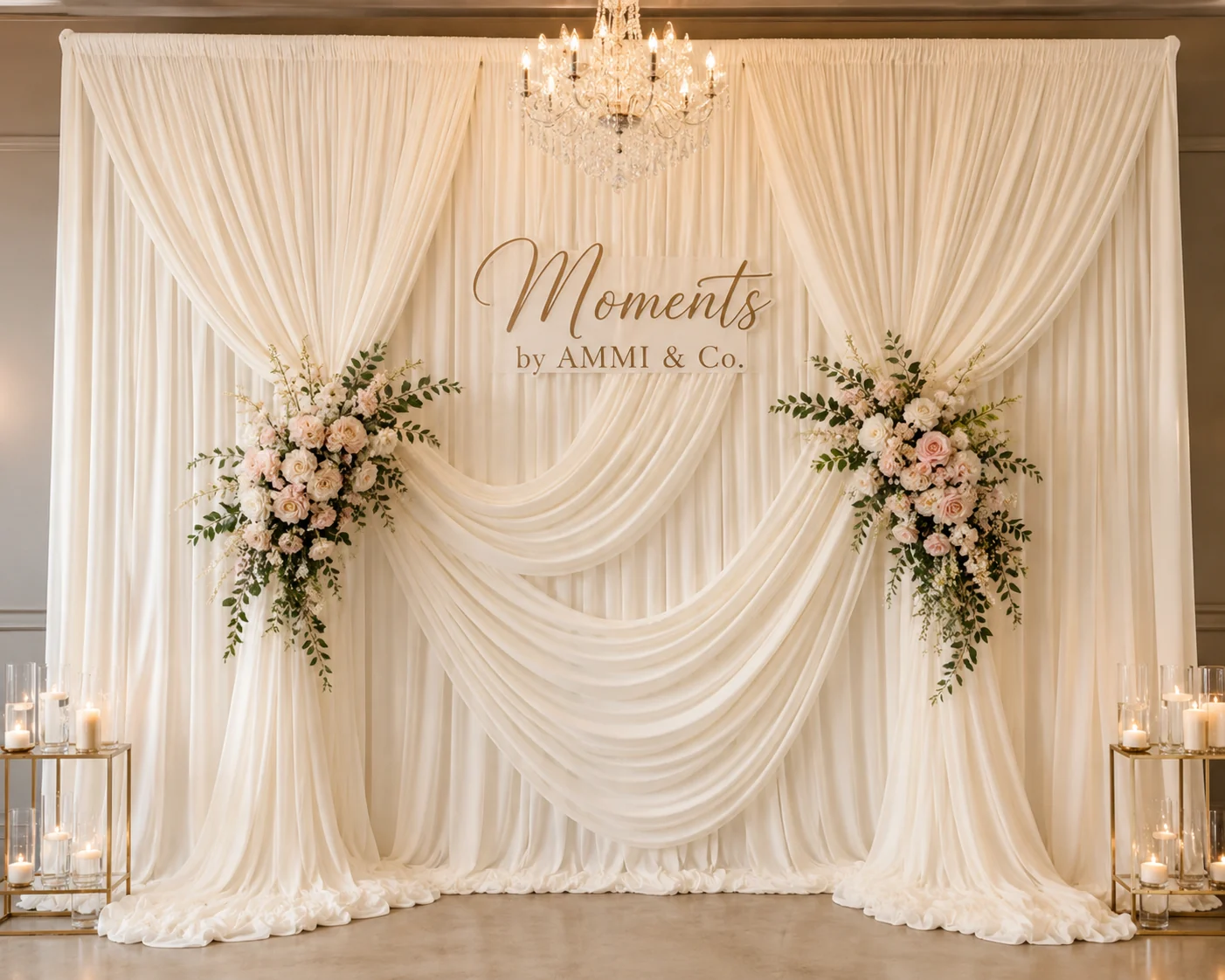 Draped Backdrop