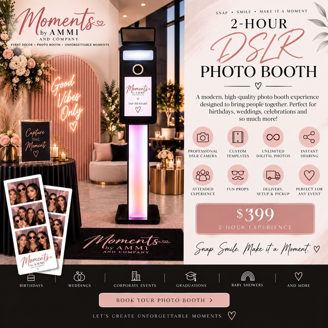 2-Hour Photo Booth